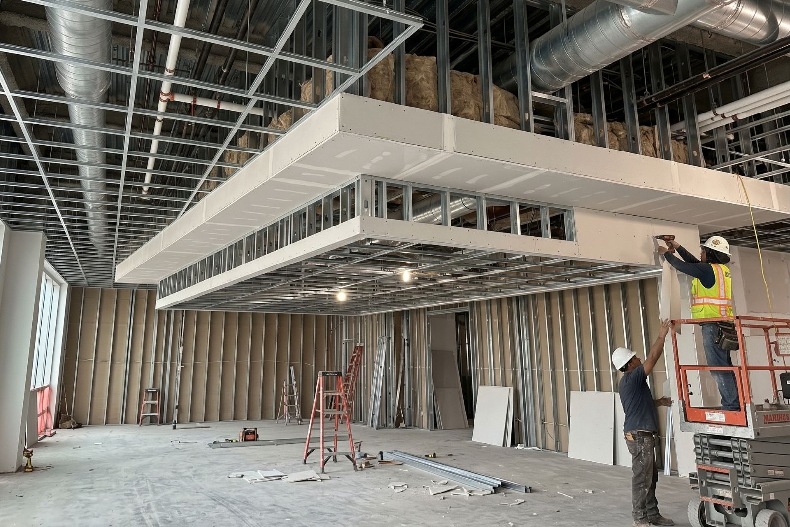 Padded Metal Layout Commercial Interior Framing & Structural Layouts – TopTier Reno Enterprises